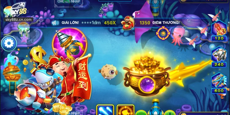 Kinh nghiệm giúp tân binh cũng dễ dàng chơi bắn cá Thần Tài